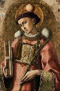 Crivelli 1476 painting of Saint Stephen